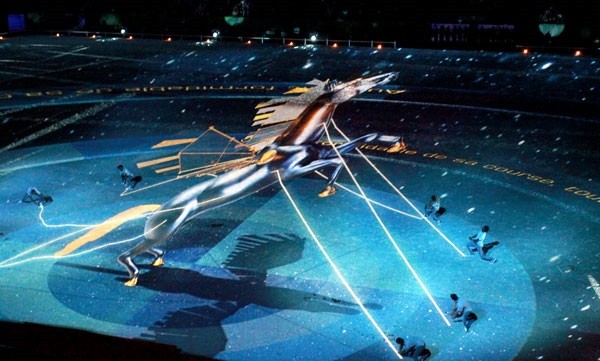 Ceremonia de apertura de los próximos WEG Normandia (Francia)